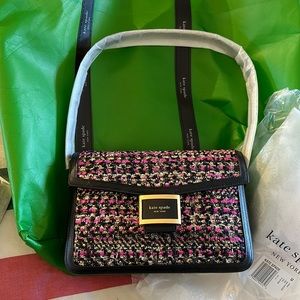 Kate spade tweed bag NWT